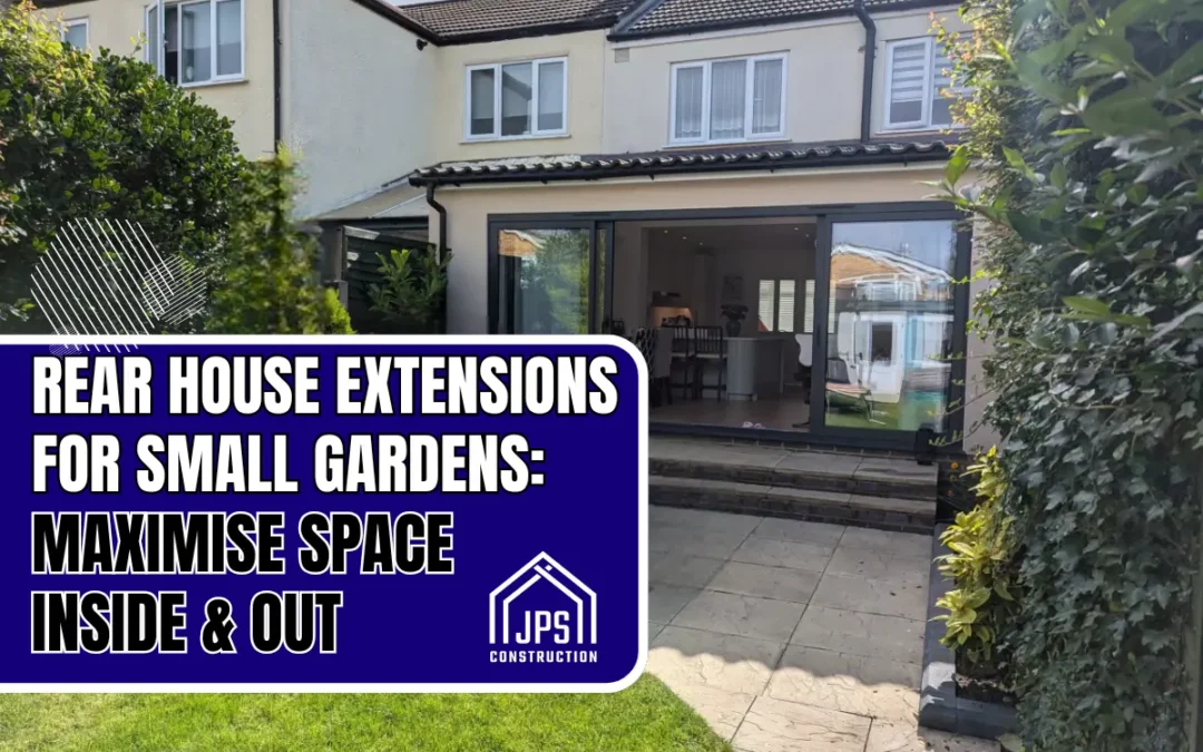 Small Garden? Make a Rear House Extension Work Without Sacrificing Outdoor Space
