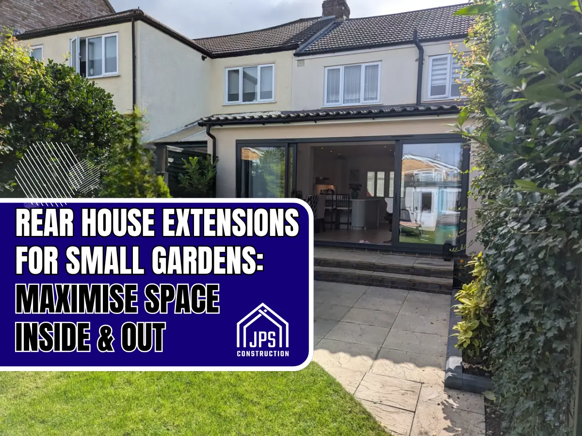 Rear House Extensions for Small Gardens Maximize Space Inside & Out rear house extension